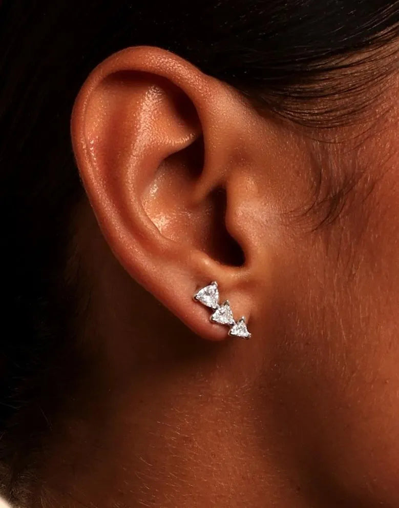 Davina Studs - Product second card image